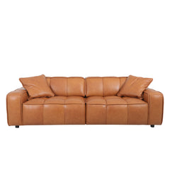 CUBE 2.5 SEATER LEATHER SOFA