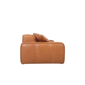 CUBE 2.5 SEATER LEATHER SOFA
