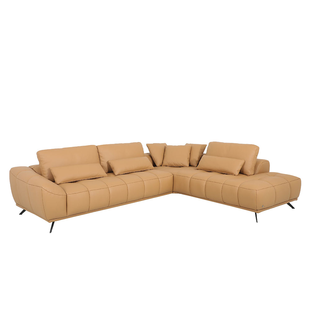 ATRIUM 4 SEATER CORNER LEATHER SOFA