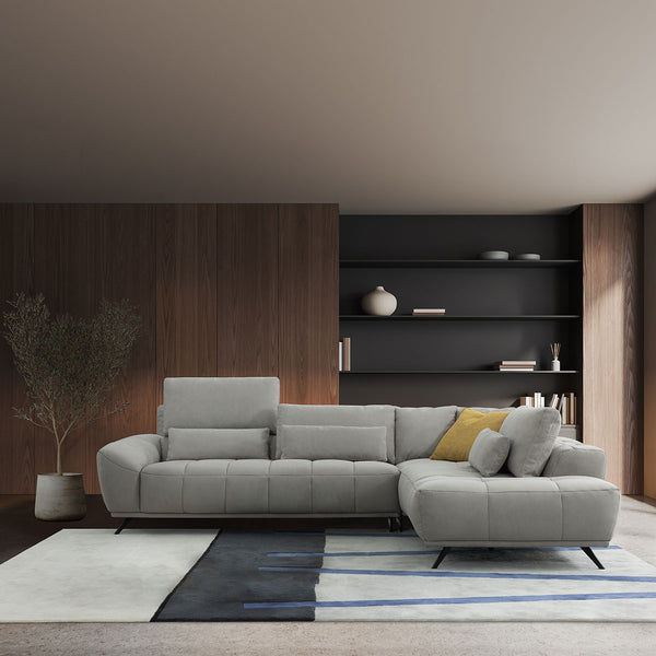 ATRIUM  CORNER LEATHER SOFA