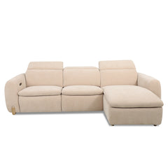 CLOUDS L-SAHPE FABRIC RECLINER