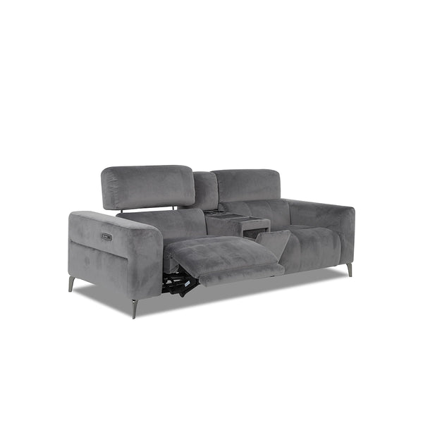 HOMESTAGE 3 SEATER FABRIC RECLINER