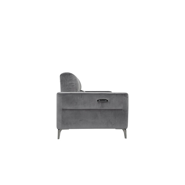 HOMESTAGE 3 SEATER FABRIC RECLINER